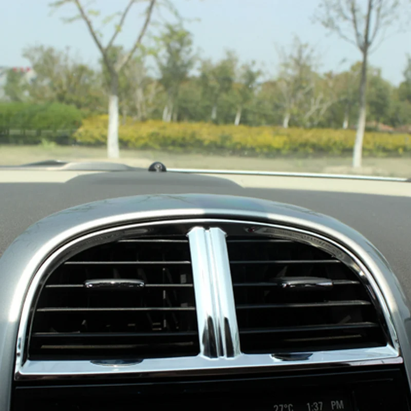 

SBTMY ABS декоративная рамка для центрального выхода воздуха автомобильного кондиционера для Chevrolet Malibu 2013 2014