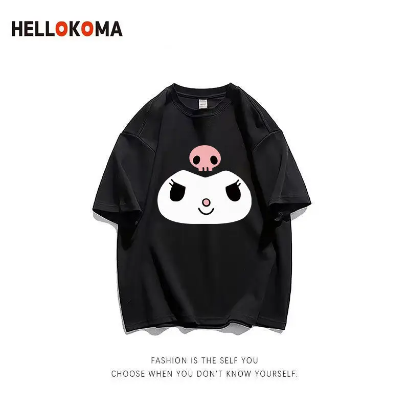 2022 Summer Kuromi Japanese Cartoon Short-Sleeved 5 Color Cotton Loose Lazy Wind Half-Sleeve Top S-2Xl Kawaii Anime T-Shirt
2022 Summer Kuromi Japanese Cartoon Short-Sleeved 5 Color Cotton Loose Lazy Wind Half-Sleeve Top S-2Xl Kawaii Anime T-Shirt