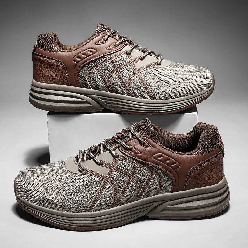 New Breathable Running Shoes Men Light Weight Running Sneakes for Men Comfortable Walking Shoes Anti Slip Athletic Sneakers
New Breathable Running Shoes Men Light Weight Running Sneakes for Men Comfortable Walking Shoes Anti Slip Athletic Sneakers