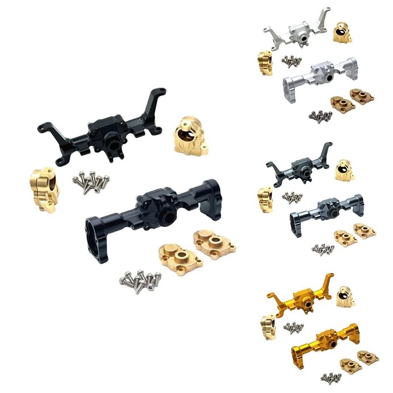 For FMS FCX24 Metal Front And Rear Portal Axle Housing Brass Steering Knuckle 1/24 RC Crawler Car Upgrades Parts
For FMS FCX24 Metal Front And Rear Portal Axle Housing Brass Steering Knuckle 1/24 RC Crawler Car Upgrades Parts