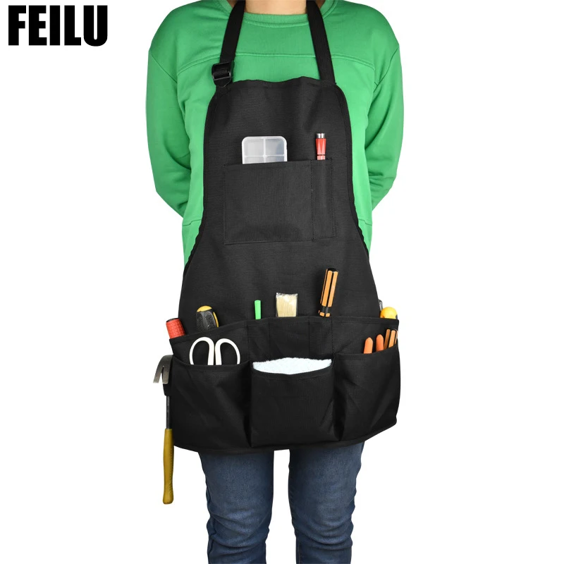 Multifunctional 1680D Oxford Cloth Tool Apron Woodworking Apron Durable Goods Heavy Duty Work Apron Waterproof Apron For Tools
Multifunctional 1680D Oxford Cloth Tool Apron Woodworking Apron Durable Goods Heavy Duty Work Apron Waterproof Apron For Tools