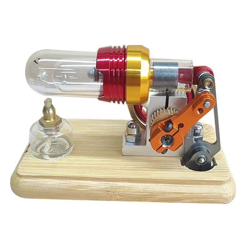 Hot Air Stirling Engine Generator Model Electric Generator Motor Physics Steam Power Education Science Experiment Kit
Hot Air Stirling Engine Generator Model Electric Generator Motor Physics Steam Power Education Science Experiment Kit