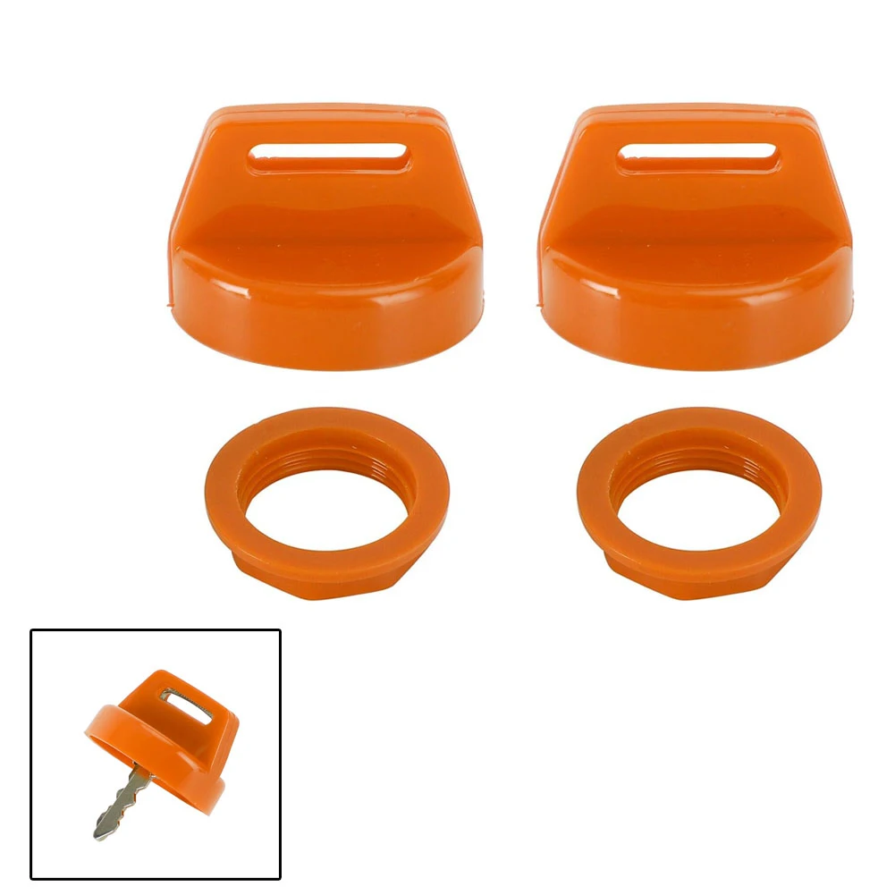 Durable Key Switch Cover Ignition 2pcs Accessories Orange Parts Replacement UV Resistant With Nut 5431964 5433733
Durable Key Switch Cover Ignition 2pcs Accessories Orange Parts Replacement UV Resistant With Nut 5431964 5433733