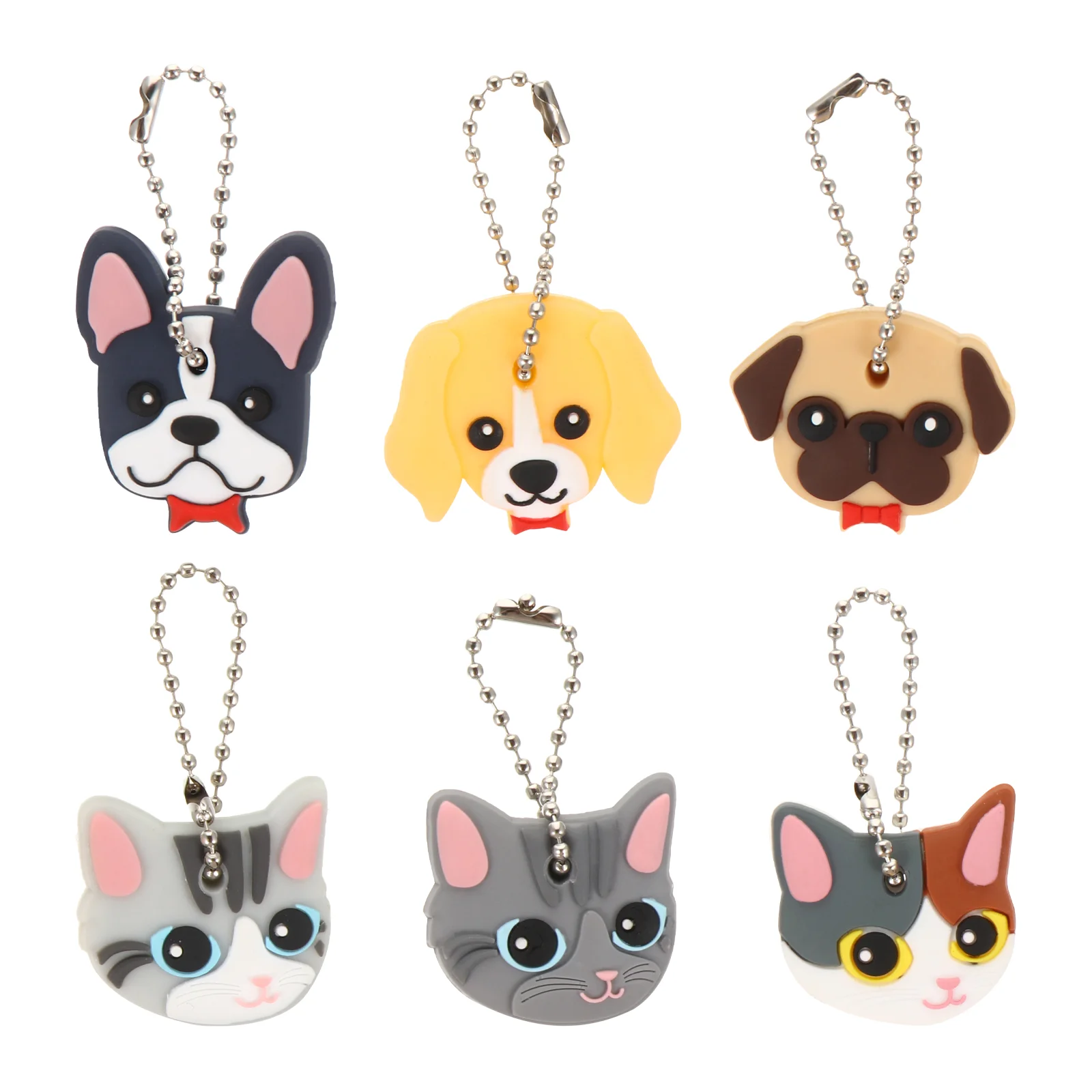 6 Pcs Cute Keys Top Cover Keychain Kids Key Holder Rings Door Keys Cover Women Gift Key Chain Key Id Caps Car Keychains
6 Pcs Cute Keys Top Cover Keychain Kids Key Holder Rings Door Keys Cover Women Gift Key Chain Key Id Caps Car Keychains