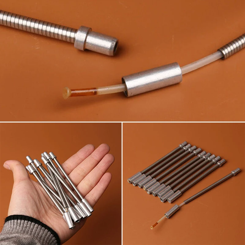 4Pcs MTB Bike V Brake Cable Stainless Steel 10cm Bicycle Brake Tube Fittings Waterproof Flexible Liner Cycling Accessories
4Pcs MTB Bike V Brake Cable Stainless Steel 10cm Bicycle Brake Tube Fittings Waterproof Flexible Liner Cycling Accessories