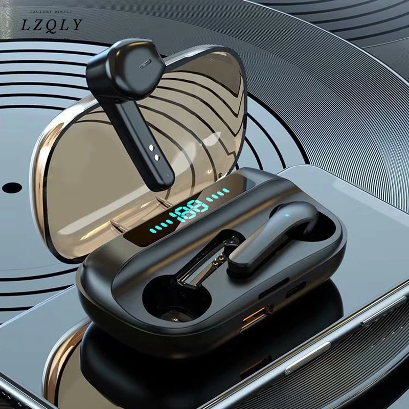 Bluetooth-наушники с активным шумоподавлением, двойным микрофоном и зарядным футляром
Bluetooth-наушники с активным шумоподавлением, двойным микрофоном и зарядным футляром