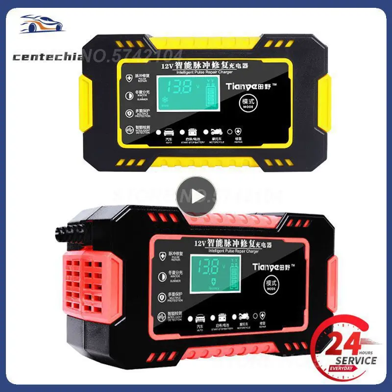 1~4PCS Full Automatic Car Battery Charger 12V Digital Display Battery Charger Power Puls Repair Chargers Wet Dry Lead Acid
1~4PCS Full Automatic Car Battery Charger 12V Digital Display Battery Charger Power Puls Repair Chargers Wet Dry Lead Acid