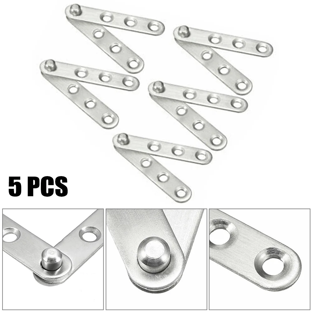 New Practical Useful Durable Door Pivot Hinge Hinges Pack Replace Replacement Rotating Set Silver Kit 360 Degree
New Practical Useful Durable Door Pivot Hinge Hinges Pack Replace Replacement Rotating Set Silver Kit 360 Degree