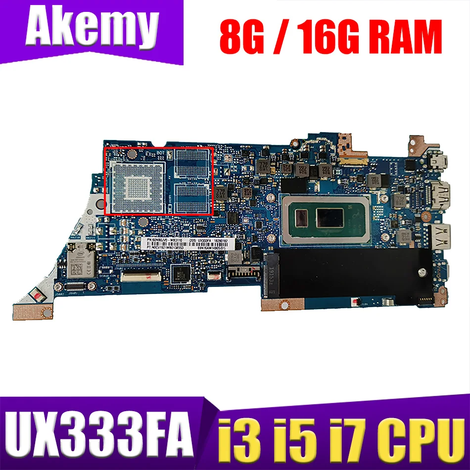 Материнская плата для ASUS ZenBook 13 UX333F UX333FA UX333FN U3300F Laotop, материнская плата UX333F i3 i5 i7 8-го поколения 10-го поколения ЦП 8 ГБ 16 ГБ ОЗУ
Материнская плата для ASUS ZenBook 13 UX333F UX333FA UX333FN U3300F Laotop, материнская плата UX333F i3 i5 i7 8-го поколения 10-го поколения ЦП 8 ГБ 16 ГБ ОЗУ