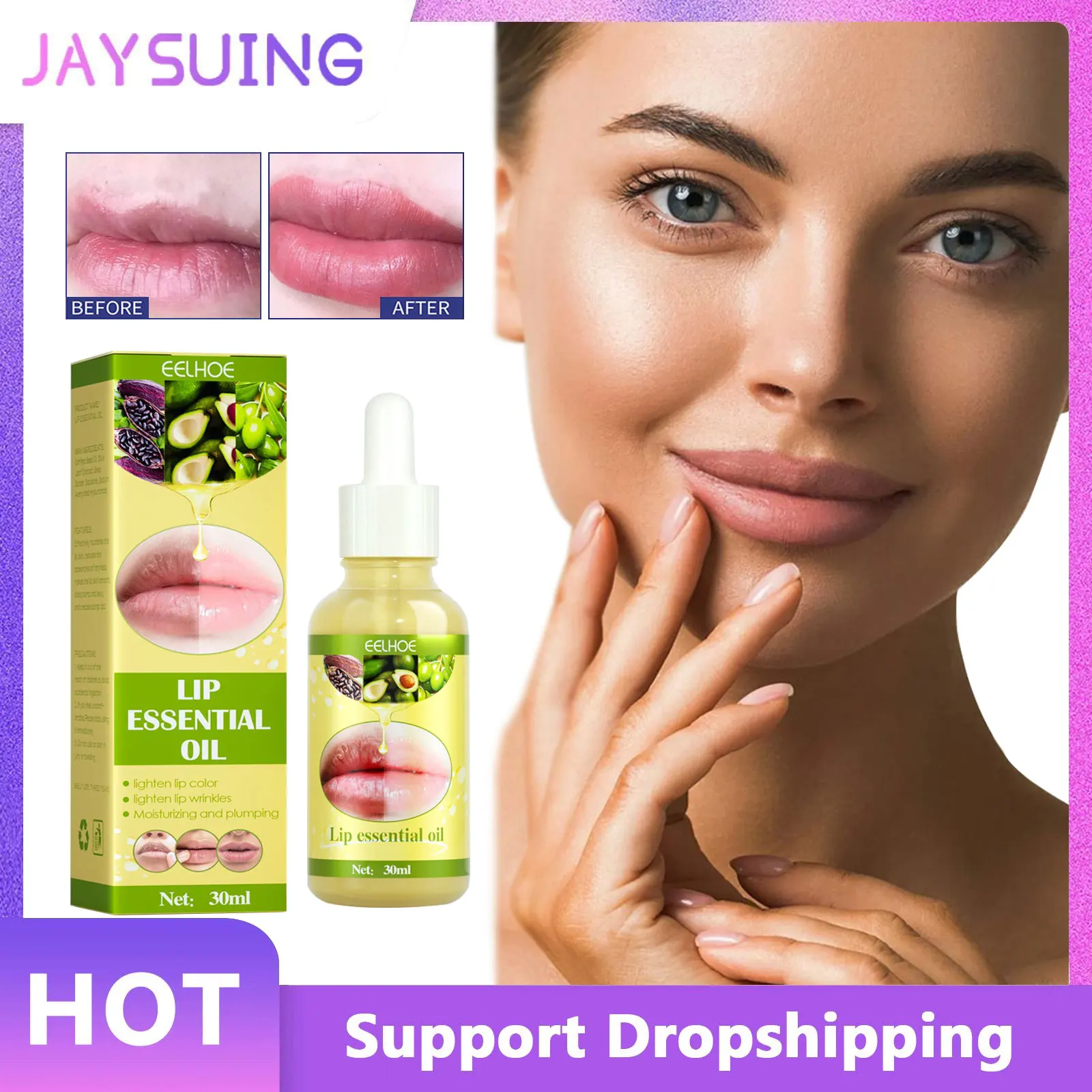 Lip Serum Oil Volume Moisturizing Removal Dead Skin Repairing Dryness Lightening Fine Lines Soften Nourishing Lip Plumper Serum
Lip Serum Oil Volume Moisturizing Removal Dead Skin Repairing Dryness Lightening Fine Lines Soften Nourishing Lip Plumper Serum