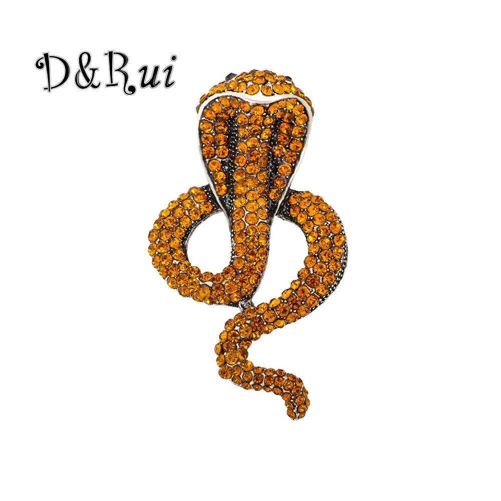 D&Rui Jewelry Vintage Crystal Cobra Brooch Pins Gifts Women Men Animal Snake Rhinestone Brooch Casual Coat Brooches Pin 2022
D&Rui Jewelry Vintage Crystal Cobra Brooch Pins Gifts Women Men Animal Snake Rhinestone Brooch Casual Coat Brooches Pin 2022