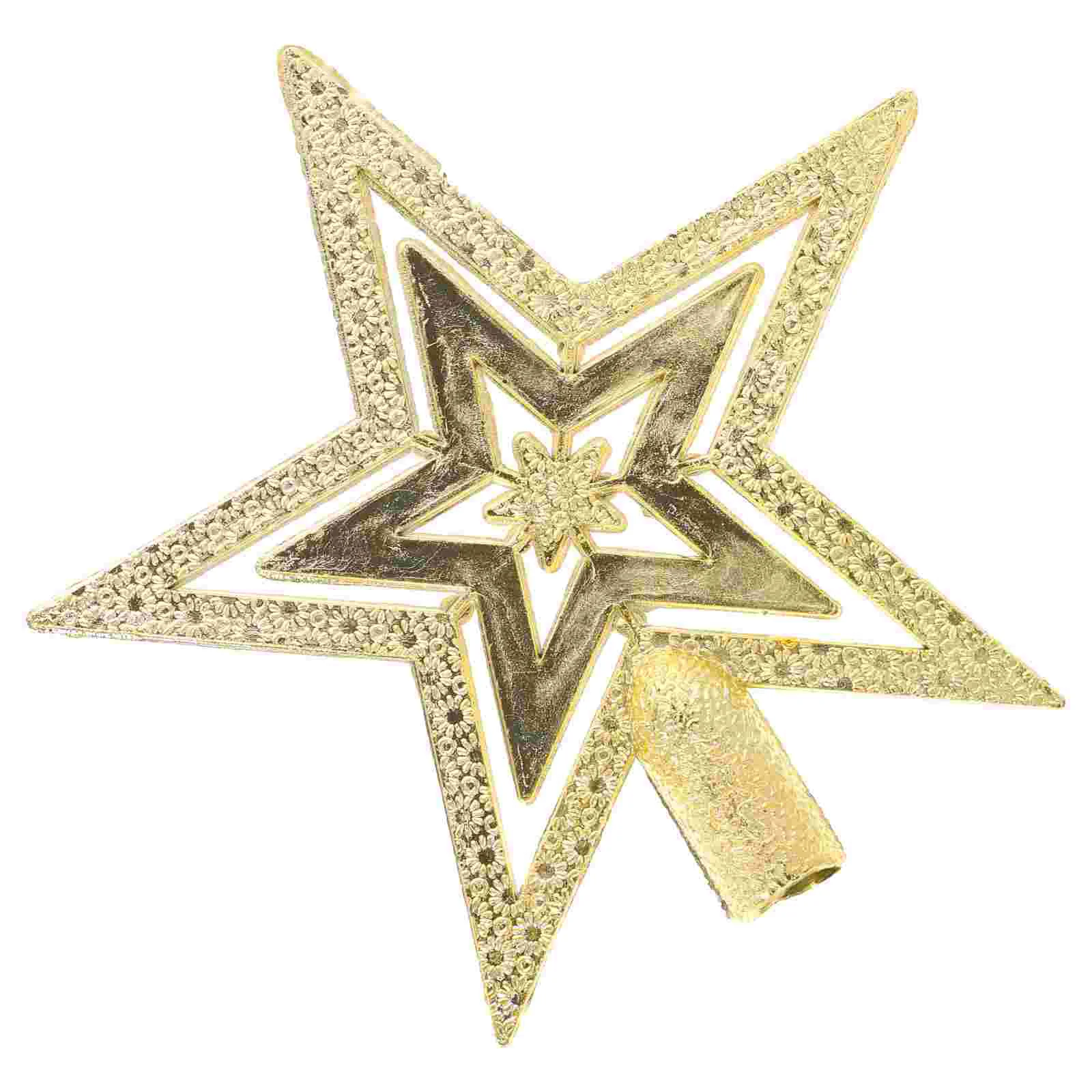 10cm Christmas Tree Topper Star Happy Christmas Treetop Star Festival Decoration For Home House Table Topper Decor
10cm Christmas Tree Topper Star Happy Christmas Treetop Star Festival Decoration For Home House Table Topper Decor