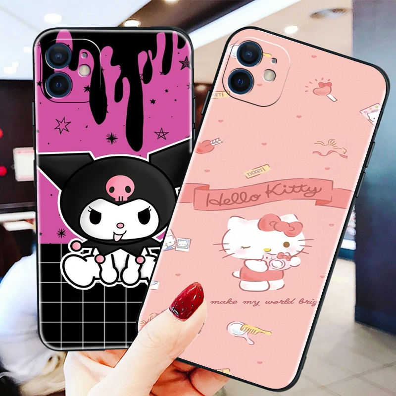 Kuromi Hello Kitty Cute For IPhone 11 12 8P X XR XS XS MAX 11 12pro 13 pro max 13 promax 2022 Cartoon Cute Soft Shell Phone Case
Kuromi Hello Kitty Cute For IPhone 11 12 8P X XR XS XS MAX 11 12pro 13 pro max 13 promax 2022 Cartoon Cute Soft Shell Phone Case