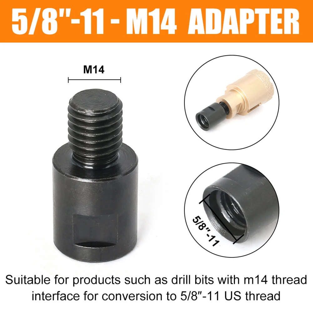 Converter Diamond Core Bits Adapter 5/8\\\\\\\"-11 To M14 M14 To 5/8\\\\\\\"-11 Drill Adapter Grinding Wheel Adapter Power Tools
Converter Diamond Core Bits Adapter 5/8\\\\\\\"-11 To M14 M14 To 5/8\\\\\\\"-11 Drill Adapter Grinding Wheel Adapter Power Tools