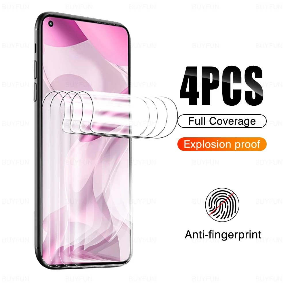 Гидрогелевые пленки 4 шт. для Xiaomi 11 lite 5G ne 11 pro 11T pro 11 ultra, Защита экрана для Xiaomi 8 Explorer 8 pro 8 lite 5X 6X
Гидрогелевые пленки 4 шт. для Xiaomi 11 lite 5G ne 11 pro 11T pro 11 ultra, Защита экрана для Xiaomi 8 Explorer 8 pro 8 lite 5X 6X