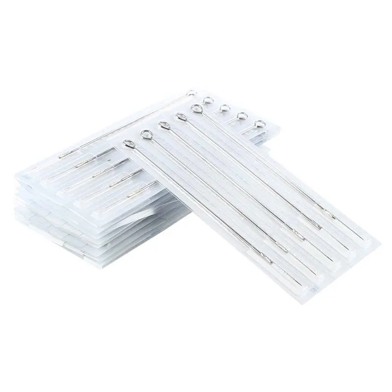 50 Pcs Disposable Stainless Steel Sterile Tattoo Needles Supplies Artists 3RL
50 Pcs Disposable Stainless Steel Sterile Tattoo Needles Supplies Artists 3RL
