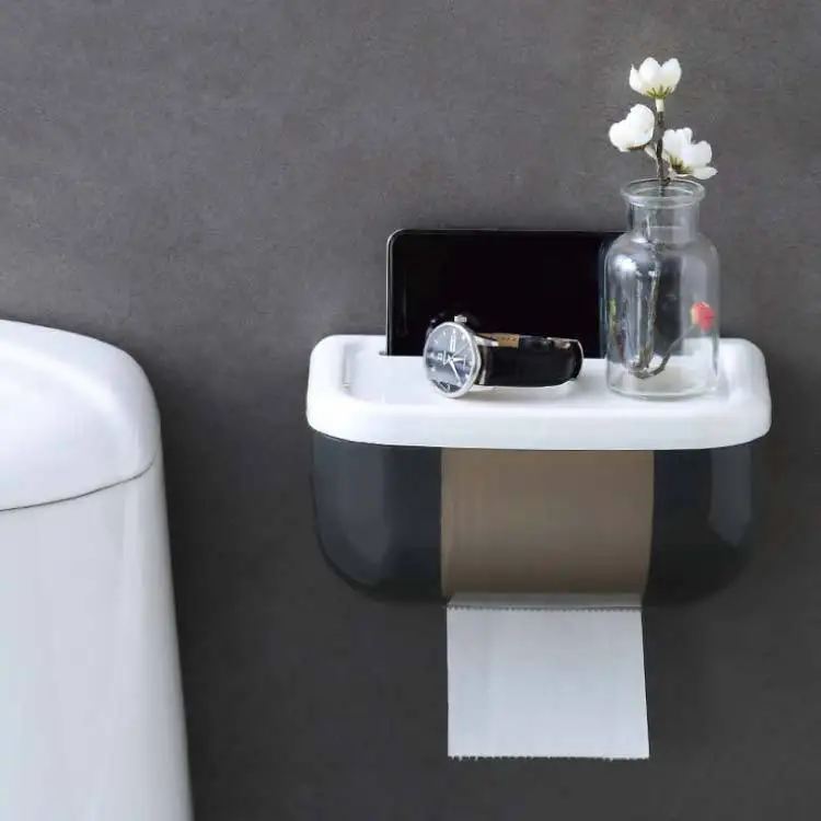 Toilet Paper Holder Waterproof Paper Holder Wall Mounted Tissue Holder Tissue Dispenser Multifunctional Storage Box
Toilet Paper Holder Waterproof Paper Holder Wall Mounted Tissue Holder Tissue Dispenser Multifunctional Storage Box