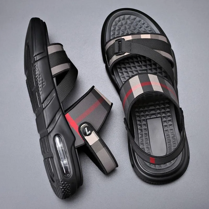 Topvivi men sandals sports luxury brand leather soft Men Summer Slippers Beach Shoes Outdoor Non-slip sandals men summer 2023
Topvivi men sandals sports luxury brand leather soft Men Summer Slippers Beach Shoes Outdoor Non-slip sandals men summer 2023