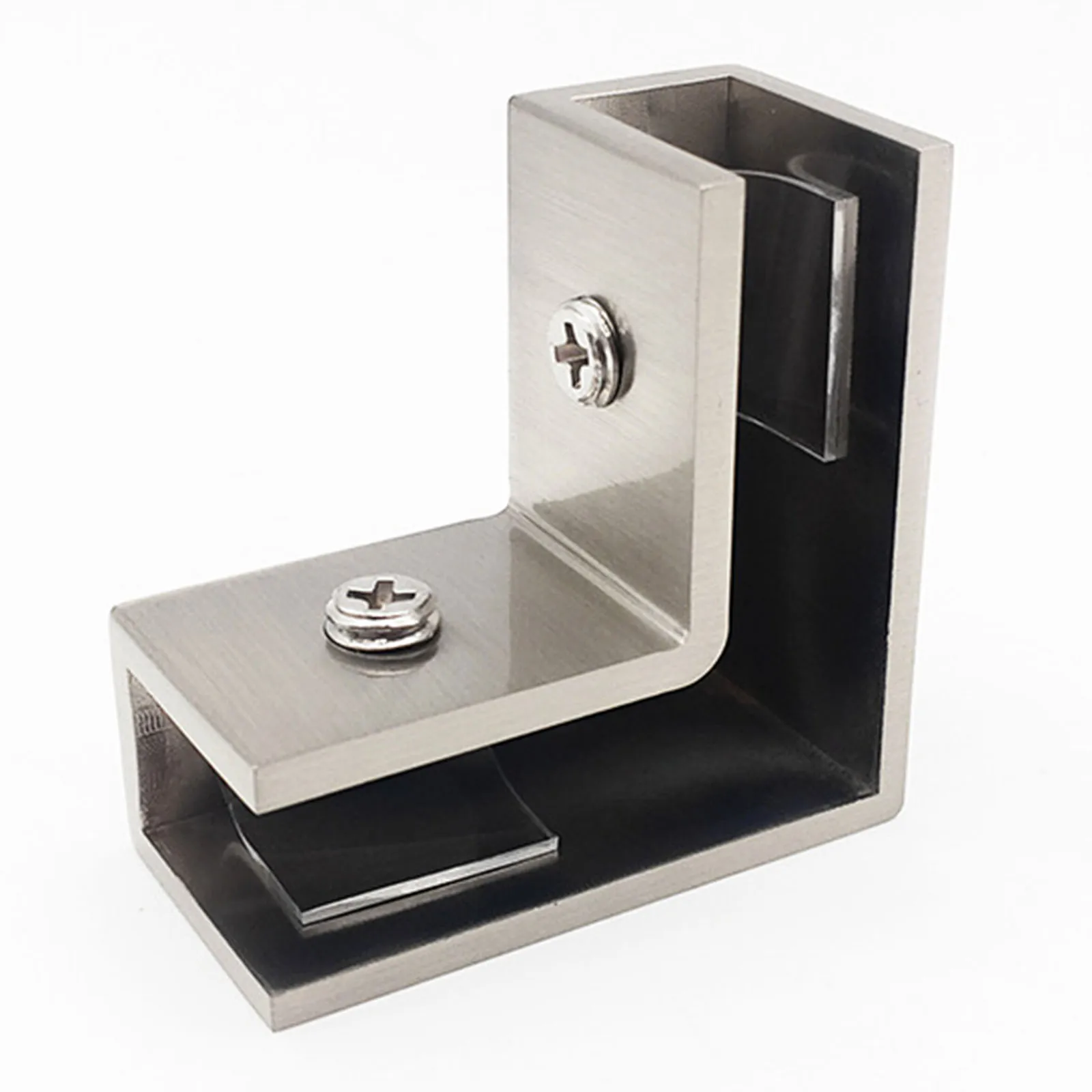 Glass Clamps 90 Degrees Shelves Support Bracket Clips Hardware For 8 To 12 Mm Thickness Board Glass Acrylic L-shaped Corner Code
Glass Clamps 90 Degrees Shelves Support Bracket Clips Hardware For 8 To 12 Mm Thickness Board Glass Acrylic L-shaped Corner Code