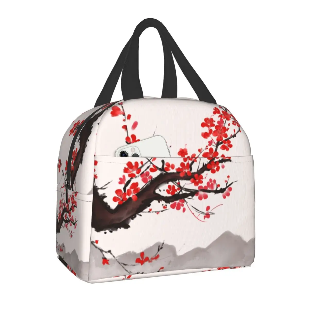 Japanese Floral Cherry Blossom Portable Lunch Box Cooler Thermal Food Insulated Sakura Flowers Lunch Bag Kids School Children
Japanese Floral Cherry Blossom Portable Lunch Box Cooler Thermal Food Insulated Sakura Flowers Lunch Bag Kids School Children