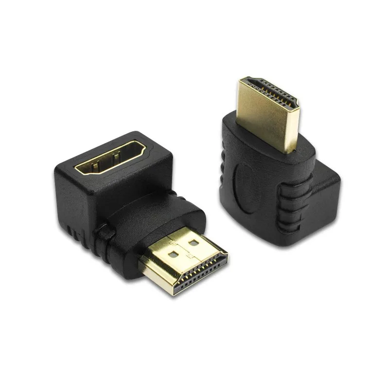 HDMI-compatible 90 degree right-angle adapter HDMI 270 degree HD male to female HDMI elbow connector
HDMI-compatible 90 degree right-angle adapter HDMI 270 degree HD male to female HDMI elbow connector