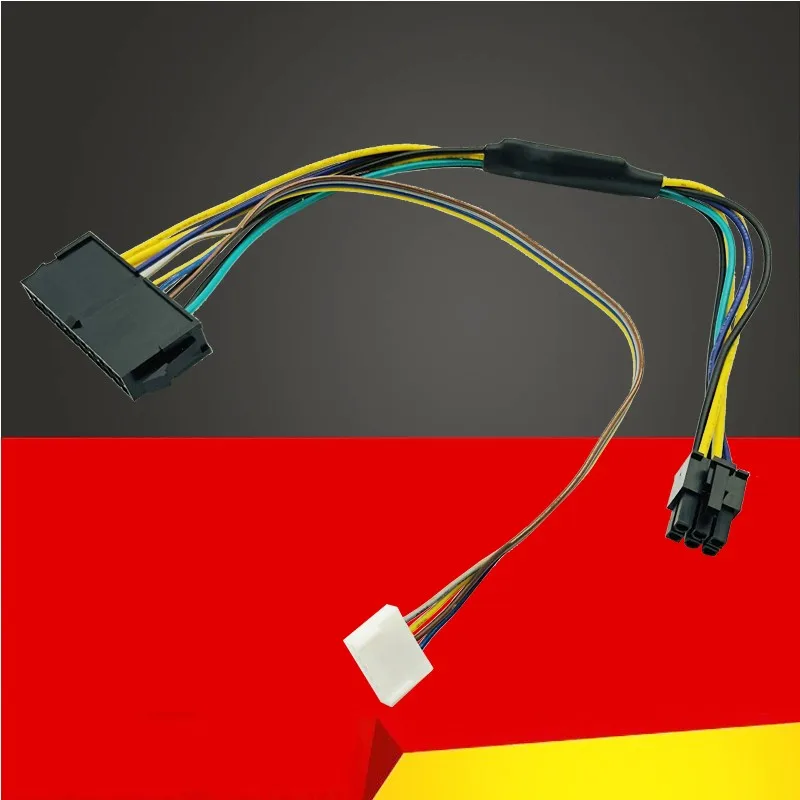 

30CM Modular Power Supply Cable ATX 24Pin 24 Pin Female to 6Pin 6-Pin Male Mini 6Pin Connector for HP Elite 8100 8200 8300 800G1