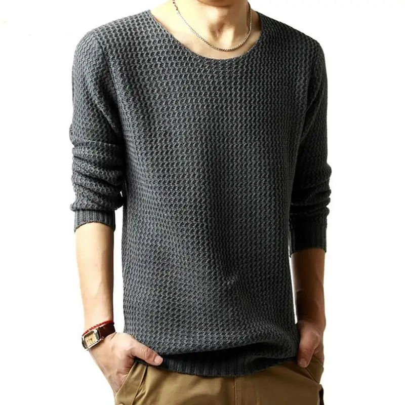 Pullover Sweater Male O-Neck Sweater Autumn Long Sleeved Casual Knitted Men Sweater Men 3 Colors
Pullover Sweater Male O-Neck Sweater Autumn Long Sleeved Casual Knitted Men Sweater Men 3 Colors