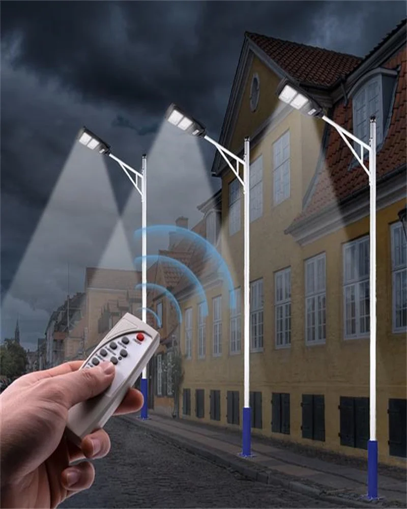 60W 120-LED Solar Sensor Outdoor Light with Light Control and Radar Sensor Black street led light chandeliers ceiling luxury
60W 120-LED Solar Sensor Outdoor Light with Light Control and Radar Sensor Black street led light chandeliers ceiling luxury