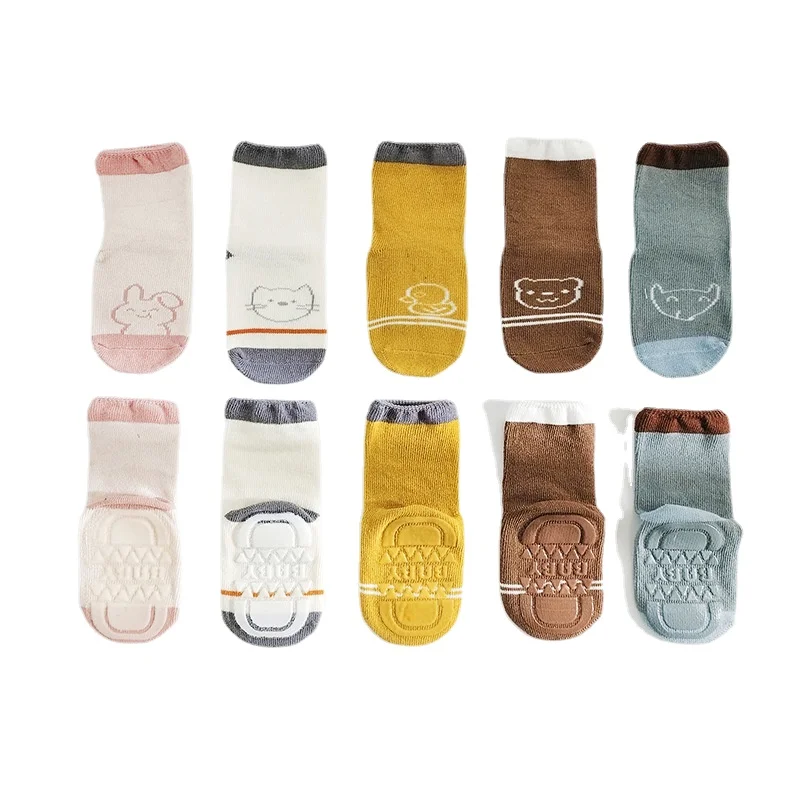 5Pairs Anti-slip Non Skid Ankle Baby Socks Glue Dispensing Cotton Children Low-Cut Sock For Boy Girl Toddler Floor Lovely Socks
5Pairs Anti-slip Non Skid Ankle Baby Socks Glue Dispensing Cotton Children Low-Cut Sock For Boy Girl Toddler Floor Lovely Socks