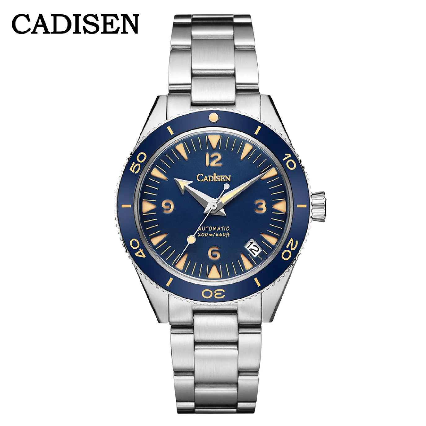 CADISEN 2022 New Mens Watches Curved Sapphire Automatic Machinery NH35 Chronograph Waterproof Sport Stainless Steel Clock
CADISEN 2022 New Mens Watches Curved Sapphire Automatic Machinery NH35 Chronograph Waterproof Sport Stainless Steel Clock