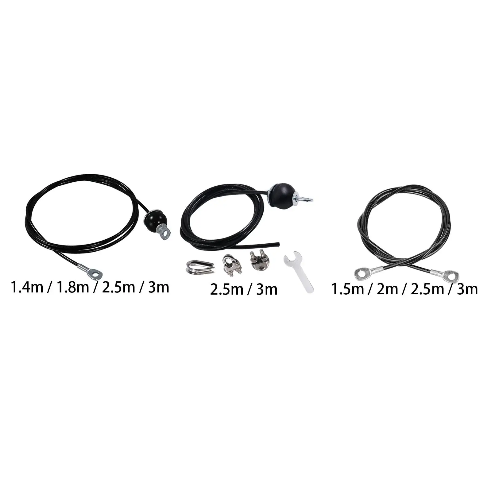 Fitness Pulley Cable Replacement Cable Machine Accessories Cable Pulley Attachments Heavy Duty Steel Wire Rope for Home Gym Accs
Fitness Pulley Cable Replacement Cable Machine Accessories Cable Pulley Attachments Heavy Duty Steel Wire Rope for Home Gym Accs