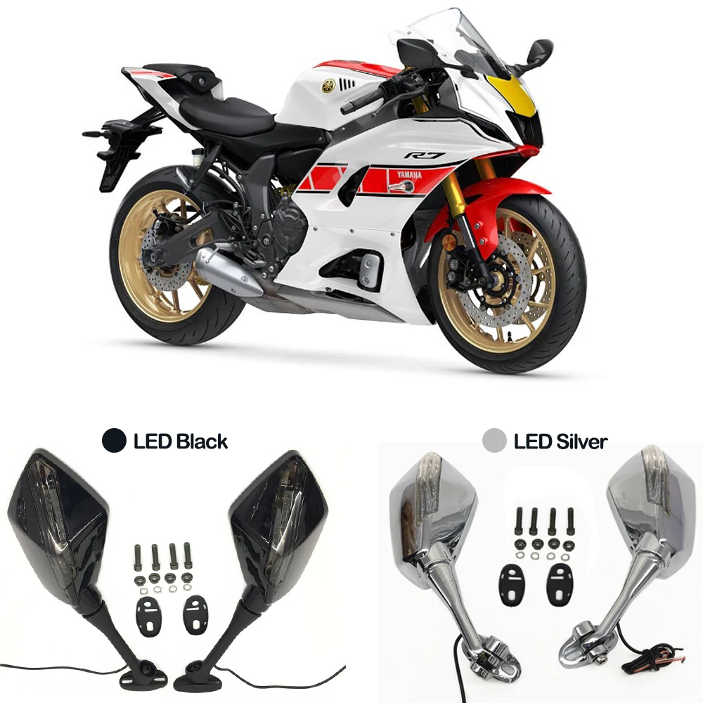Универсальное светодиодное зеркало заднего вида для мотоцикла YAMAHA HONDA Yamaha, мотоциклетное зеркало на руль, скутер, зеркало заднего вида
Универсальное светодиодное зеркало заднего вида для мотоцикла YAMAHA HONDA Yamaha, мотоциклетное зеркало на руль, скутер, зеркало заднего вида