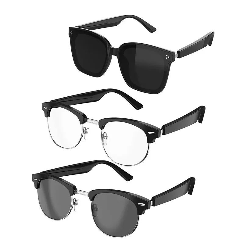 2022New E10 Smart Glasses E9 Bone Conduction Headphones Touch Button TWS Bluetooth Earphone Stereo Music Open-Ear Audio Sunglass
2022New E10 Smart Glasses E9 Bone Conduction Headphones Touch Button TWS Bluetooth Earphone Stereo Music Open-Ear Audio Sunglass