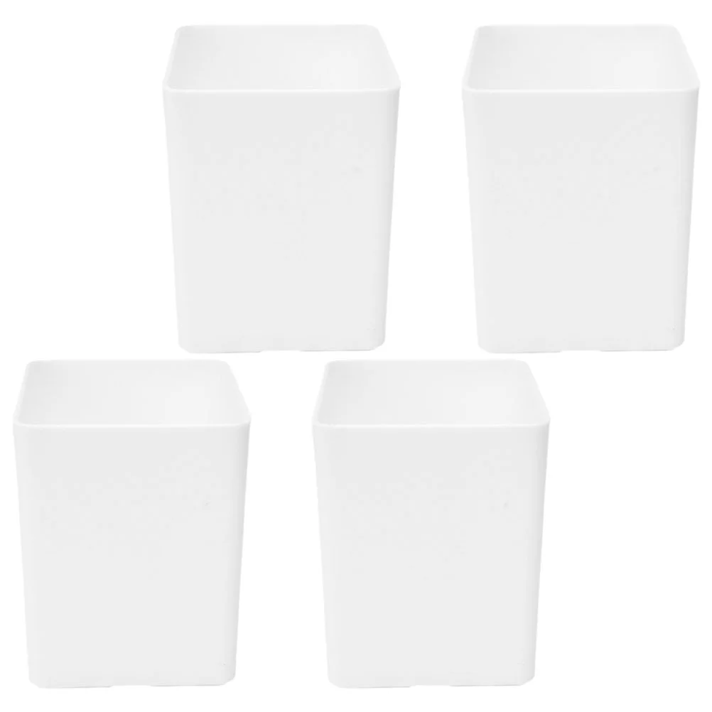 4 Pcs Holder Stationery Storage Bucket Table Organizer No Cover Office Stand Makeup Brush Cup Desk White
4 Pcs Holder Stationery Storage Bucket Table Organizer No Cover Office Stand Makeup Brush Cup Desk White