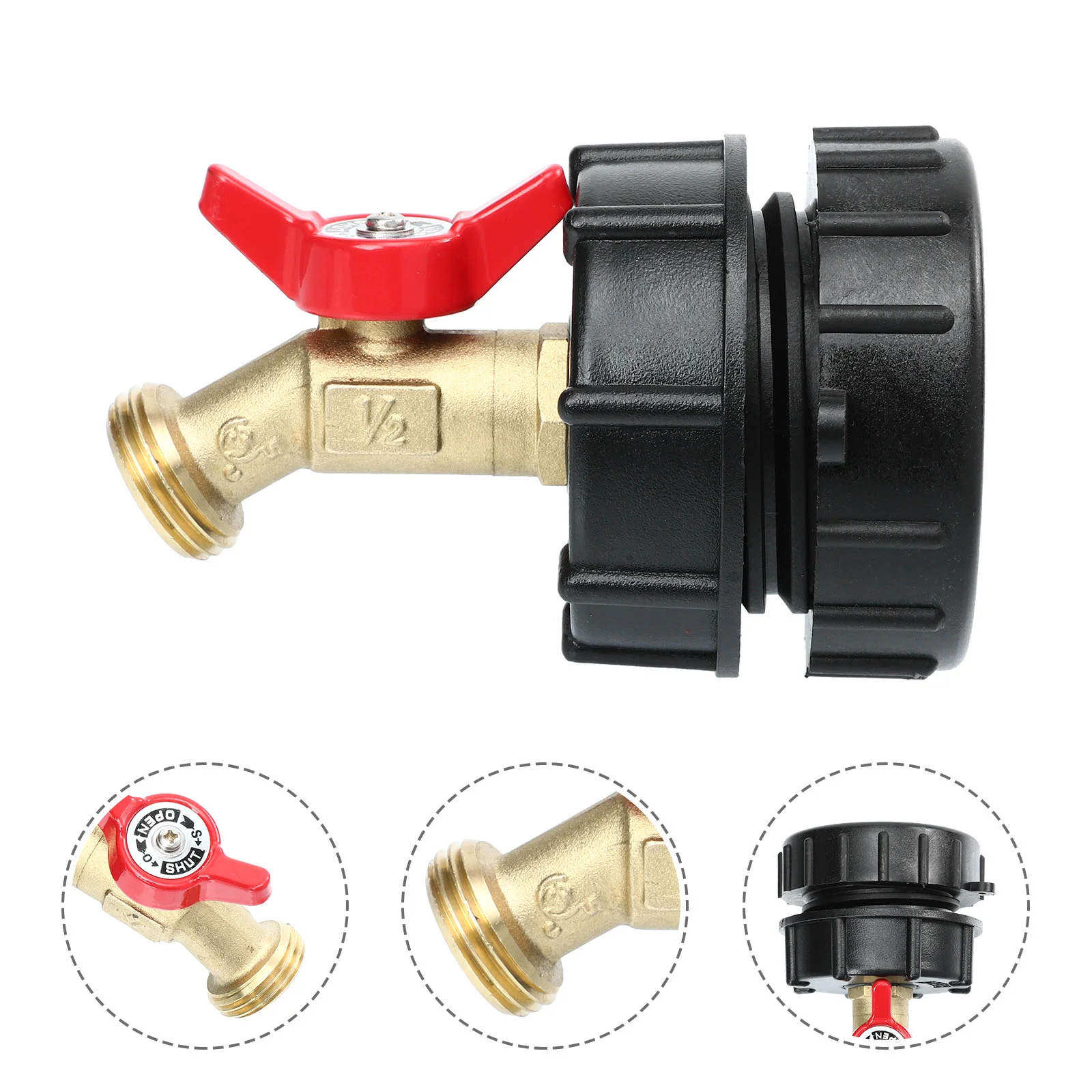 Ibc Tankadapter Tonfitting Tote Hose Water Replacementparts Drain Garden Connector
Ibc Tankadapter Tonfitting Tote Hose Water Replacementparts Drain Garden Connector