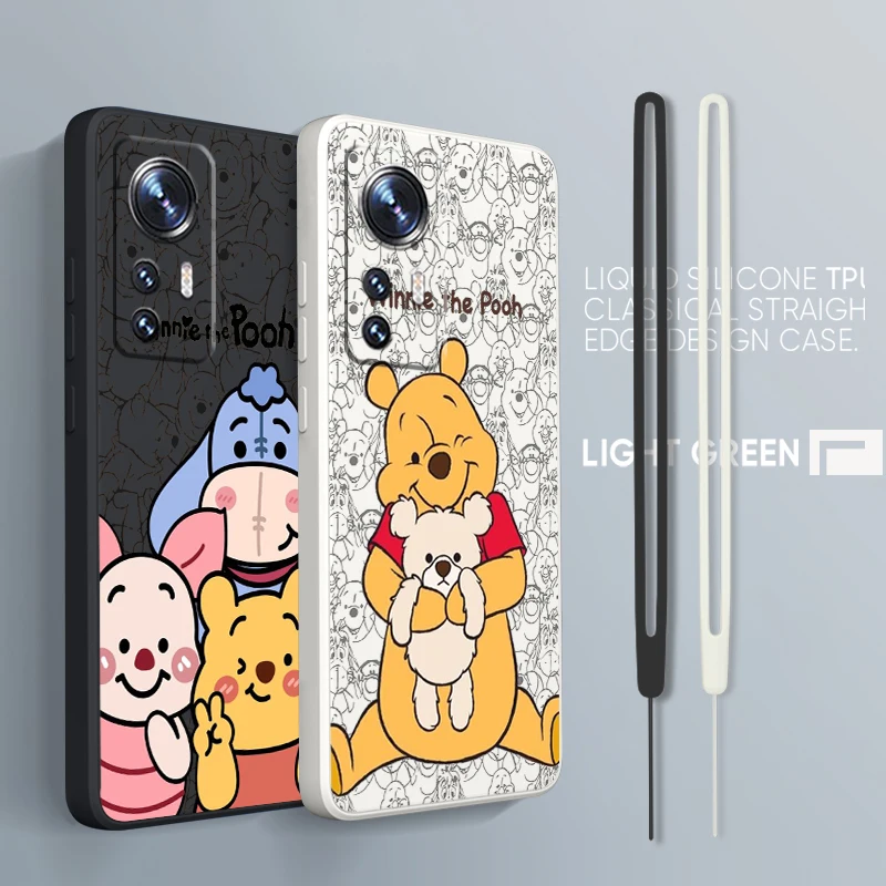 Winnie The Bear Disney For Xiaomi Mi 13 12T 11i 11X 10S 10 Pro Lite Ultra 5G Liquid Rope Silicone Phone Case
Winnie The Bear Disney For Xiaomi Mi 13 12T 11i 11X 10S 10 Pro Lite Ultra 5G Liquid Rope Silicone Phone Case