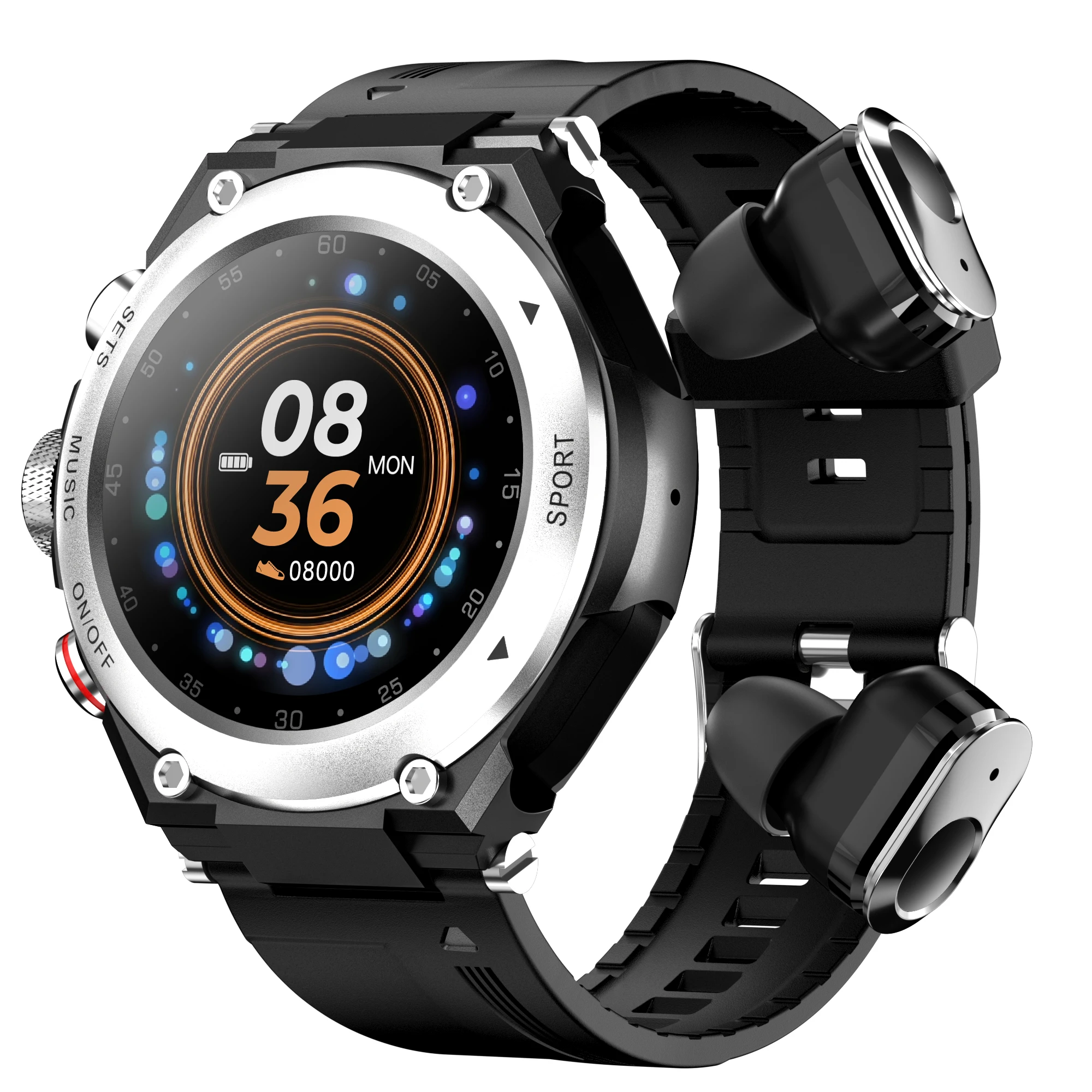 Valdus top quality smart watch earbud luxury relogio earphone 2 in 1 smart watch with earbuds wireless headset T92 watch
Valdus top quality smart watch earbud luxury relogio earphone 2 in 1 smart watch with earbuds wireless headset T92 watch