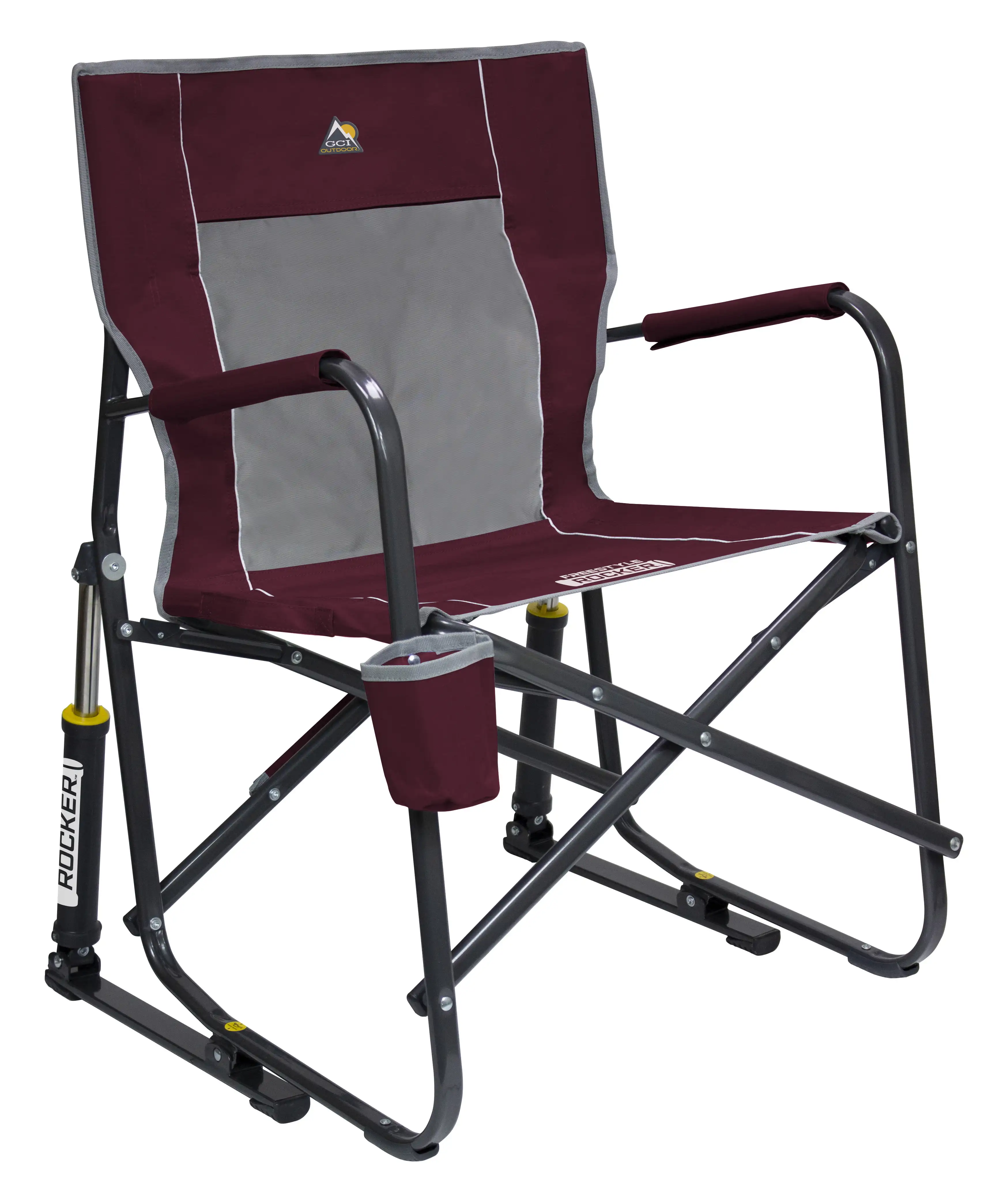 

GCI Outdoor Freestyle Rocker, Maroon, Adult Chair