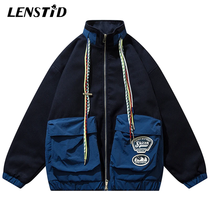 LENSTID Winter Men Warm Padded Bomber Jackets Hip Hop 3D Big Pockets 2022 Streetwear Harajuku Loose Casual Cotton Coats Outwear
LENSTID Winter Men Warm Padded Bomber Jackets Hip Hop 3D Big Pockets 2022 Streetwear Harajuku Loose Casual Cotton Coats Outwear