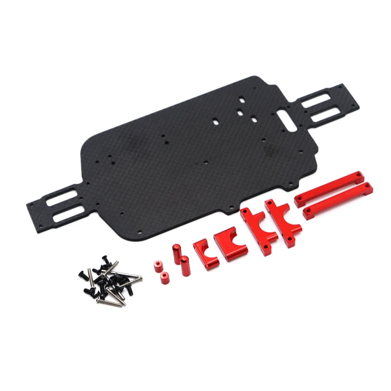 Metal Upgrade Retrofit Carbon Fiber Bottom Plate For WLtoys 1/18 184011 A949 A959 A969 A979 K929 RC Car Parts
Metal Upgrade Retrofit Carbon Fiber Bottom Plate For WLtoys 1/18 184011 A949 A959 A969 A979 K929 RC Car Parts