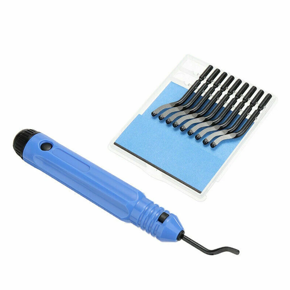 NB1100 Burr Plastic Handle 10pcs HSS BS1010 Blade Deburring Hand Tool Set For Process Stainless Steel Aluminum Rubber
NB1100 Burr Plastic Handle 10pcs HSS BS1010 Blade Deburring Hand Tool Set For Process Stainless Steel Aluminum Rubber