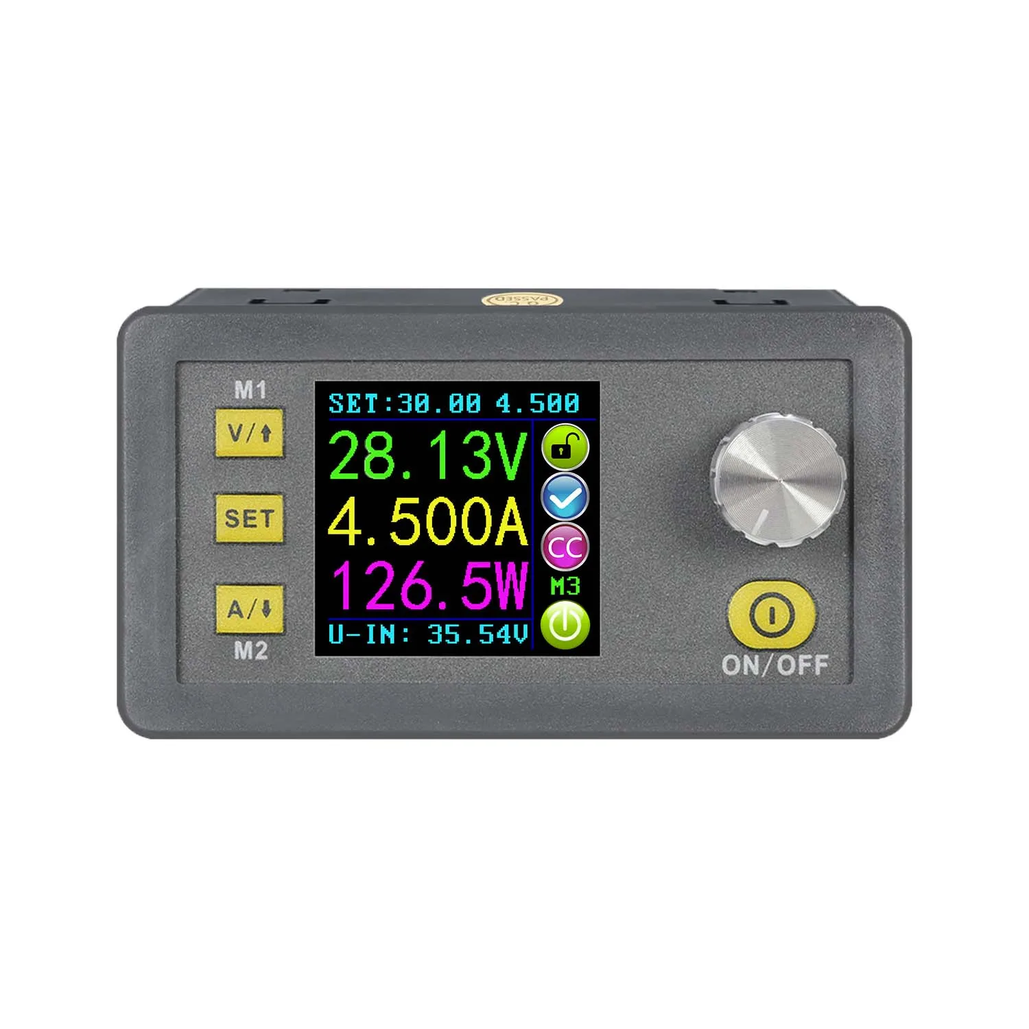 DPS3005 CNC adjustable step-down power supply module DC-DC CNC color screen 12V to 5V5A with MODBUS communication protocol
DPS3005 CNC adjustable step-down power supply module DC-DC CNC color screen 12V to 5V5A with MODBUS communication protocol