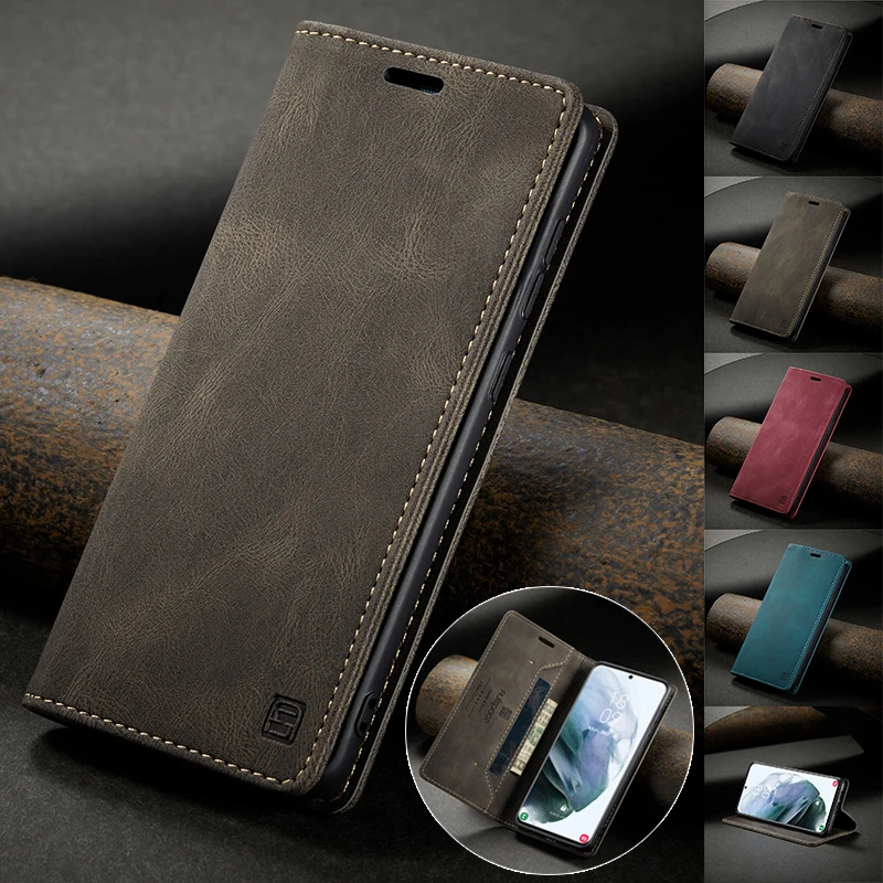 

Luxury Leather Wallet Case For Samsung Galaxy A34 A54 A73 A53 A33 A72 A52 A14 A42 A42 A21S A41 A51 A71 M31 A40 A50