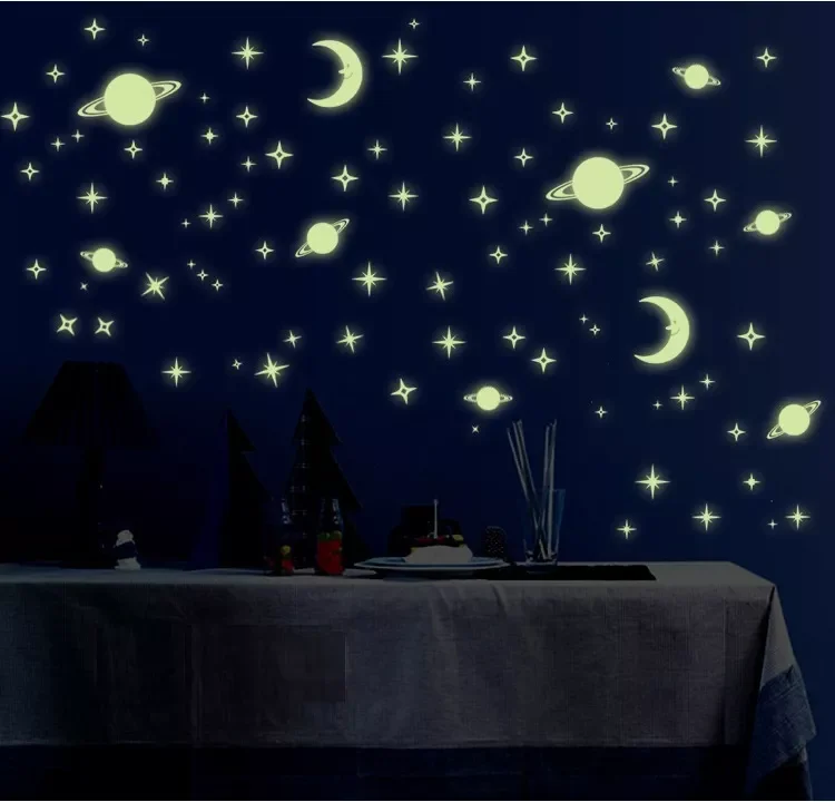 Starry Sky Creative Star of the World Moon luminous fluorescent PVC Wall Stickers Home Decor Mural Decal
Starry Sky Creative Star of the World Moon luminous fluorescent PVC Wall Stickers Home Decor Mural Decal
