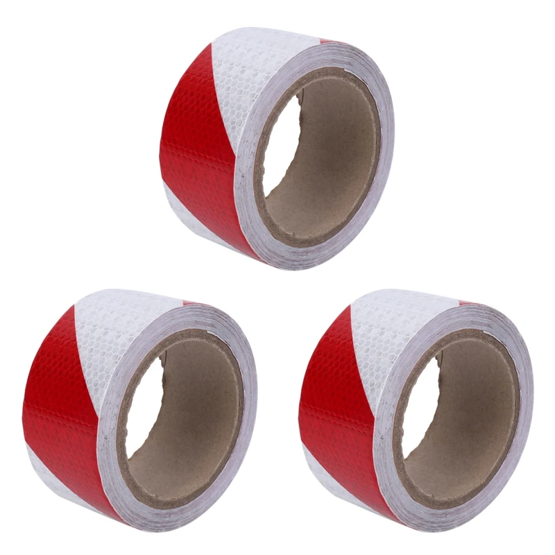 3 Pcs 10M X 5Cm Safety Warning Tape Reflective Tape Self Adhesive Tape Reflective Strip Traffic Reflective Stickers
3 Pcs 10M X 5Cm Safety Warning Tape Reflective Tape Self Adhesive Tape Reflective Strip Traffic Reflective Stickers