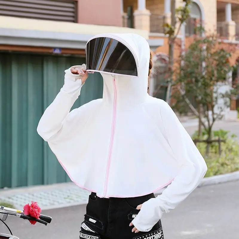 Mask Cover Cycling Equipment Women Face Protection Outdoor Sport Hooded Sun Shirt Sunglasses Clothes Sunscreen Sun Hat Sunshade
Mask Cover Cycling Equipment Women Face Protection Outdoor Sport Hooded Sun Shirt Sunglasses Clothes Sunscreen Sun Hat Sunshade