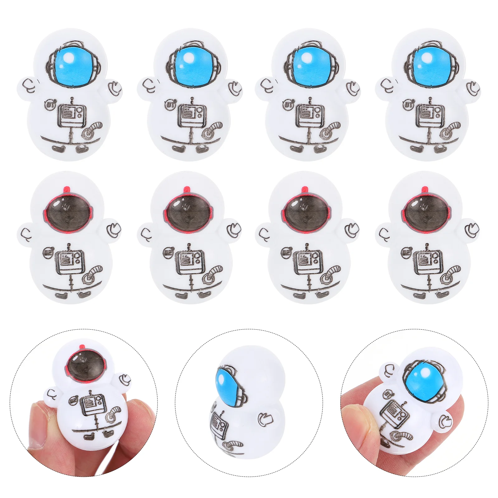 30 Pcs Tumbler Spaceman Desktop Decoration Party Plastic Wobbling Toy Baby Toys Car Shake Home Ornaments Kids Child Educational
30 Pcs Tumbler Spaceman Desktop Decoration Party Plastic Wobbling Toy Baby Toys Car Shake Home Ornaments Kids Child Educational