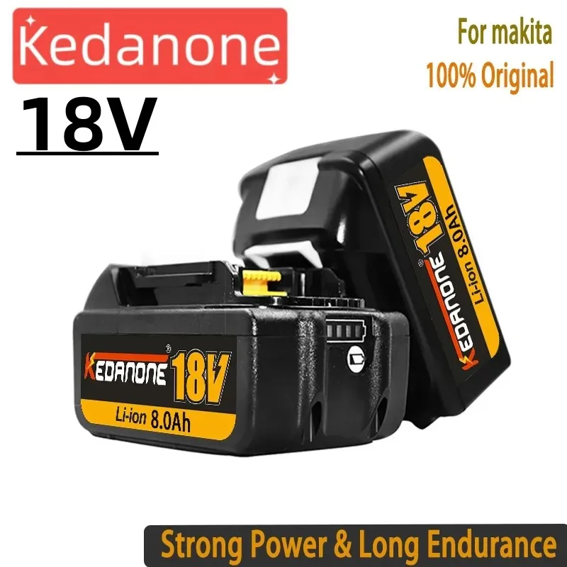 Herramientas eléctricas recargables de 18V y 8,0ah, batería Original de 100% para Makita LXT, BL1830B, BL1840, BL1850, BL 1860,
Herramientas eléctricas recargables de 18V y 8,0ah, batería Original de 100% para Makita LXT, BL1830B, BL1840, BL1850, BL 1860,