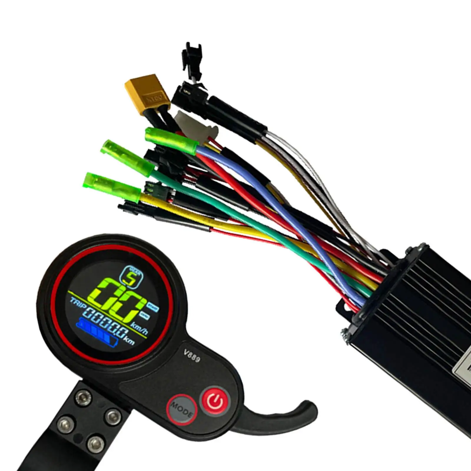 Motor Controller Kit Waterproof Three Modes Easy to Install E Bikes electric Scooters Controller for 750/1000W Motor Controller
Motor Controller Kit Waterproof Three Modes Easy to Install E Bikes electric Scooters Controller for 750/1000W Motor Controller