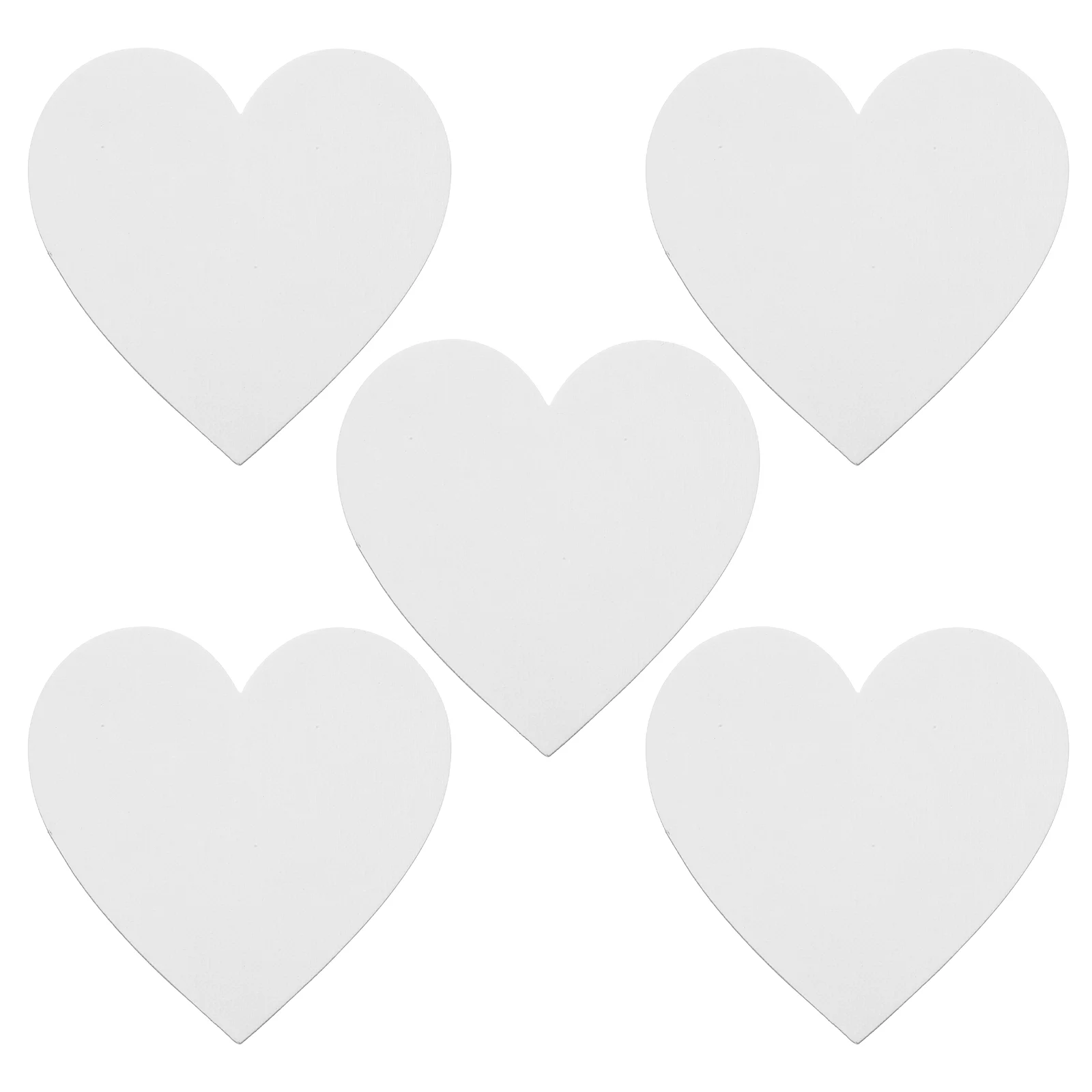 5 White Painting Board Heart Oil Painting Board Canvas Panel Artist Paper Board for Kids Teacher
5 White Painting Board Heart Oil Painting Board Canvas Panel Artist Paper Board for Kids Teacher